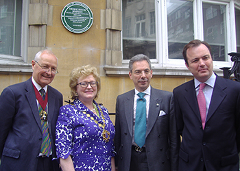 Professor Simpson Plaque event