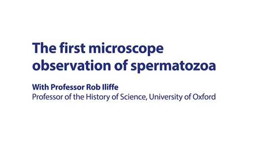 Asking Professor Rob Iliffe about early microscope observations of spermatozoa